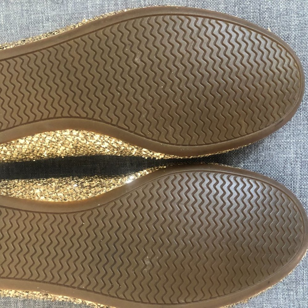 Sperry gold sparkle ballet flats - Picture 2 of 4